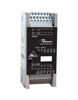 BW1907 ASi Digital I/O Module in Stainless Steel, IP20, 4I/4O
