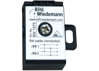 BW1975 Passive Distributor ASi, profile cable branch, depth 19 mm, IP67 BW1975 Passive Distributor ASi, profile cable branch, depth 19 mm, IP67