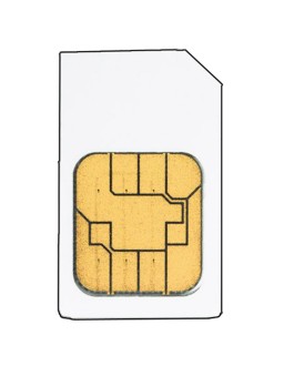BW2222 Chip card, memory capacity 128 kByte