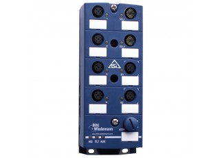 BWU2766 ASi Motormodul, IP67, M12 für 24V Motorrollen, 4E/4A/2AA