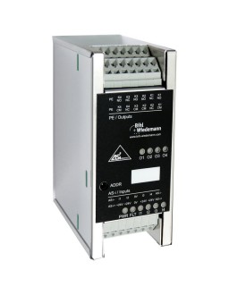 BW2555 ASi Digital I/O Module in Stainless Steel, IP20, 4I/4RO