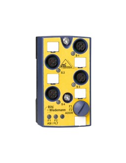 BWU2631 ASi Safety Input Module, IP67, M12, 2SI