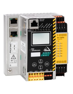 BWU2798 ASi-3 PROFINET Gateway with integrated Safety Monitor, 1 ASi master