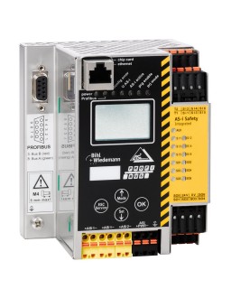 BWU2822 ASi-3 PROFIBUS Gateway with integrated Safety Monitor, 2 ASi-3 masters