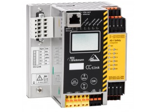BWU2833 ASi-3 CC-Link Gateway with integrated Safety Monitor, 1 ASi-3 master BWU2833 ASi-3 CC-Link Gateway with integrated Safety Monitor, 1 ASi-3 master