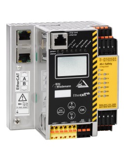 BWU2944 ASi-3 EtherCAT Gateway with integrated Safety Monitor, 2 ASi masters