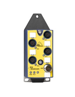 BWU2960 ASi Safety Input Module, IP67, M12, 1SI/2O