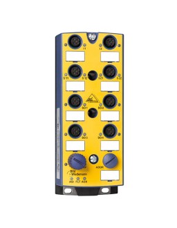 BWU3064 ASi Safety I/O Module, IP67, M12, 2SI/4SO/6I