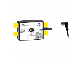 BWU3185 Passive Distributor ASi to 1 x M12 cable socket, angled, 5 poles, depth 19 mm, IP67 BWU3185 Passive Distributor ASi to 1 x M12 cable socket, angled, 5 poles, depth 19 mm, IP67