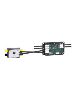 BWU3278 Cable Duct ASi Motor Module, IP54, M8 for 24V motorized rollers, 2M/4I