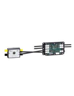 BWU3290 Cable Duct ASi Motor Module, IP54, M8 for 24V motorized rollers, 2M/2I