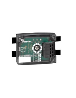BW3348 Passive Distributor AUX, 16A/20A to 4 x spring type terminals 2,5 mm², depth 29 mm, IP20
