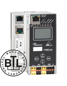BWU3356 ASi-3 BACnet/IP Gateway in Stainless Steel, 2 masters
