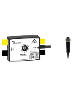 BWU3403 Passive Distributor ASi/AUX to 1 x M12 cable socket, straight, 5 poles, depth 19 mm, IP67
