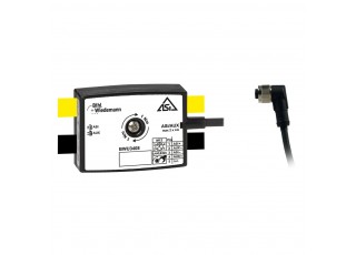 BWU3408 Passive Distributor ASi/AUX to 1 x M12 cable socket, angled, 5 poles, depth 19 mm, IP67 BWU3408 Passive Distributor ASi/AUX to 1 x M12 cable socket, angled, 5 poles, depth 19 mm, IP67