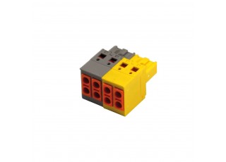 BW3420 Double Level Push-in Terminals for connecting ASi and AUX