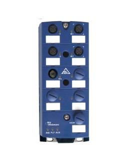 BWU3501 ASi Motor Module, IP67, M12 for 24 V motorized rollers, 2M/2I