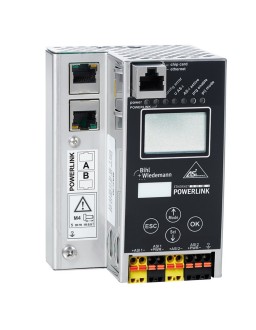 BWU3537 ASi-3 POWERLINK Gateway in Stainless Steel, 2 ASi masters