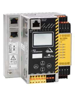 BWU3543 ASi-3 EtherNet/IP + ModbusTCP Gateway with integrated Safety Monitor, 2 ASi masters