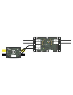 BWU3567 Cable Duct ASi Motor Module, IP54, M8 for 24V motorized rollers, 2M/4I