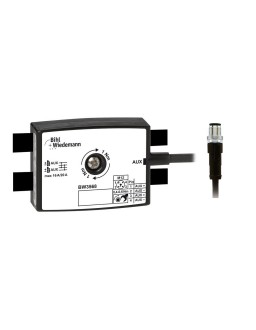 BW3568 Passive Distributor AUX to 1 x M12 power cable plug, straight, T-coded, 4 poles, depth 25 mm, IP67