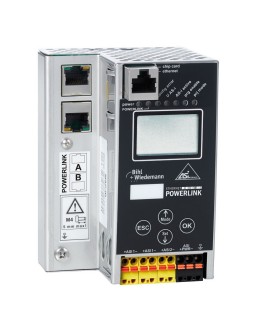 BWU3593 ASi-3 POWERLINK Gateway in Stainless Steel, 2 ASi-3 masters