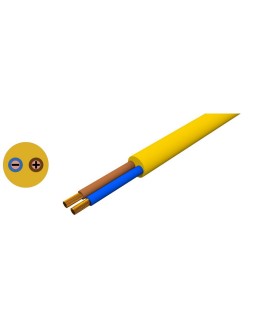 BW3653 Round cable, yellow