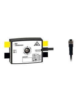 BW3805 Passive Distributor ASi/AUX to 1 x M12 cable socket, straight, 5 poles, depth 19 mm, IP67