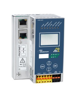 BWU3847 24 Volt ASi-5/ASi-3 PROFINET Gateway in Stainless Steel, 1 ASi-5/ASi-3 master