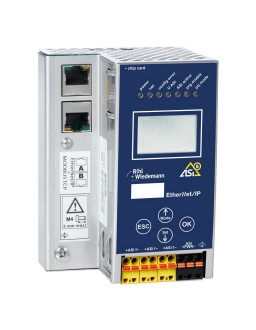 BWU3849 24 Volt ASi-5/ASi-3 EtherNet/IP + Modbus TCP Gateway in Stainless Steel, 1 ASi-5/ASi-3 master