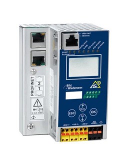 BWU3852 ASi-5/ASi-3 PROFINET Gateway in Stainless Steel, 2 ASi-5/ASi-3 masters
