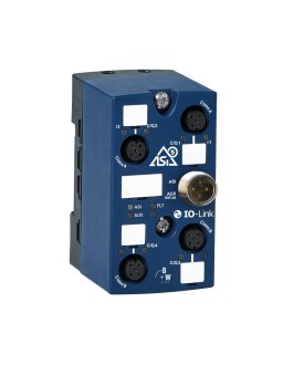 BWU3897 ASi-5 Module with integrated IO-Link Master with 4 Ports, IP67, M12, 2 IO-Link ports class A/2 IO-Link ports class B