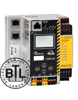 BWU4001 ASi-3 BACnet/IP Gateway with integrated Safety Monitor, 2 ASi masters