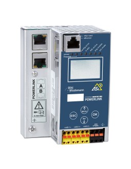 BWU4016 24 Volt ASi-5/ASi-3 POWERLINK Gateway in Stainless Steel, 1 ASi-5/ASi-3 master