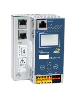 BWU4019 ASi-5/ASi-3 EtherNet/IP + Modbus TCP Gateway in Stainless Steel, 1 ASi-5/ASi-3 master