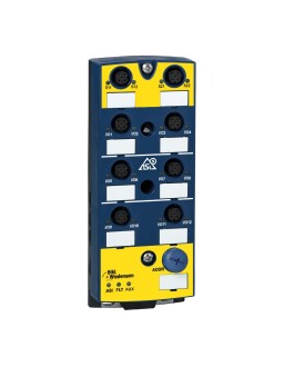 BWU4209 ASi-5 Safety Input Module, IP67, M12, 2SI/12I/O