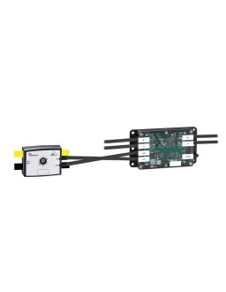BWU4224 Cable Duct ASi Motor Module, IP54, M8 for 24V motorized rollers, 2M/2I