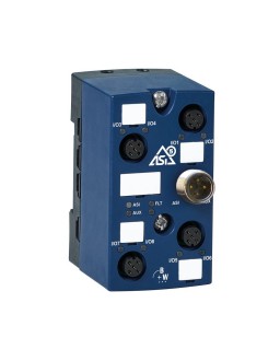 BWU4233 ASi-5 Selfconfiguring I/O Module, IP67, M12, 8I/O