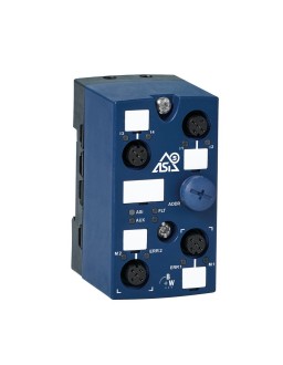 BWU4246 ASi-5 Motor Module, IP67, M12 for 24 V motorized rollers, 2M/4I