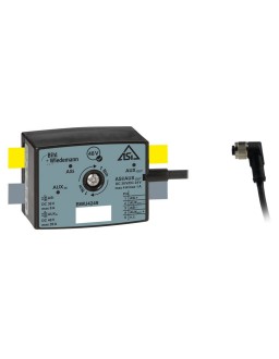 BWU4249 Voltage converter 48 V/24 V, 1 A, ASi/AUX 48 V profile cables to 1 x M12 cable socket, angled, 5 poles (ASi/AUX 24 V), 35 mm, IP67