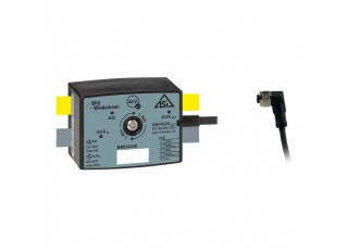 BWU4249 Voltage converter 48 V/24 V, 1 A, ASi/AUX 48 V profile cables to 1 x M12 cable socket, angled, 5 poles (ASi/AUX 24 V), 35 mm, IP67