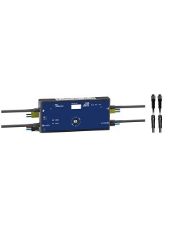 BWU4722 ASi-5 Cable Duct Motor Module, IP54, M8 for 24 V motorized rollers, 2M/2I