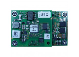 BWR4771 ASi-5 PCB Module with integrated IO-Link Master, 65 mm x 40 mm, 4 x IO-Link ports, wiring pins, straight