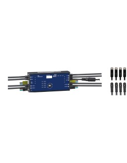 BWU4893 ASi-5 Cable Duct Motor Module, IP54, M8 for 24 V motorized rollers, 4M/8I