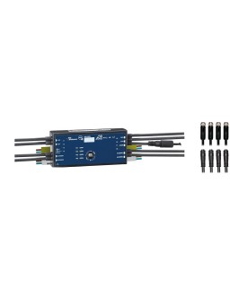 BWU4894 ASi-5 Cable Duct Motor Module, IP54, M8 for 48 V motorized rollers, 4M/8I