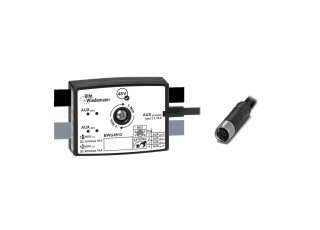 BWU4912 Passive Distributor AUX to 1 x M12 power cable socket, straight, L-coded, 4 poles, depth 25 mm, IP67 BWU4912 Passive Distributor AUX to 1 x M12 power cable socket, straight, L-coded, 4 poles, depth 25 mm, IP67