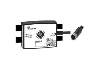 BWU4948 Passive Distributor AUX, 16A/20A, to 1 x M12 power cable socket, straight, L-coded, 4 poles, depth 25 mm, IP67 BWU4948 Passive Distributor AUX, 16A/20A, to 1 x M12 power cable socket, straight, L-coded, 4 poles, depth 25 mm, IP67