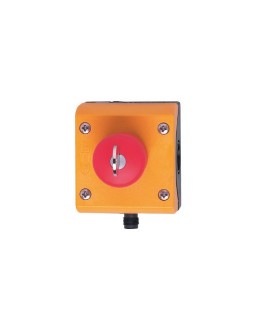 AC011S key-release E-STOP with integrated AS-i connection E-stop key switch IP67