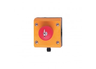 AC011S key-release E-STOP with integrated AS-i connection E-stop key switch IP67