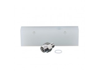 E40460 Process adapter for small volumetric flow quantities ADAPTBLOCK D10 G1/4 PP E40460 Process adapter for small volumetric flow quantities ADAPTBLOCK D10 G1/4 PP